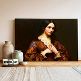Victorian Women Oil Painting - image 3