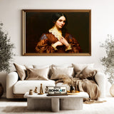 Victorian Women Oil Painting - image 5