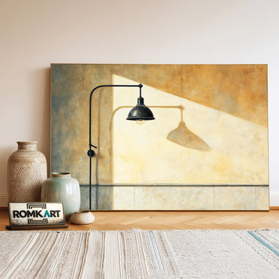 Wall Lamp Oil Painting - image 3