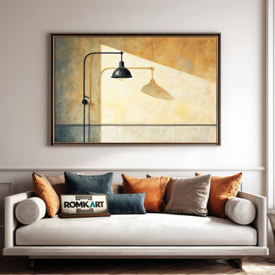 Wall Lamp Oil Painting - image 4