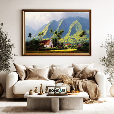 West Maui Mountains Landscape Oil Painting - image 5
