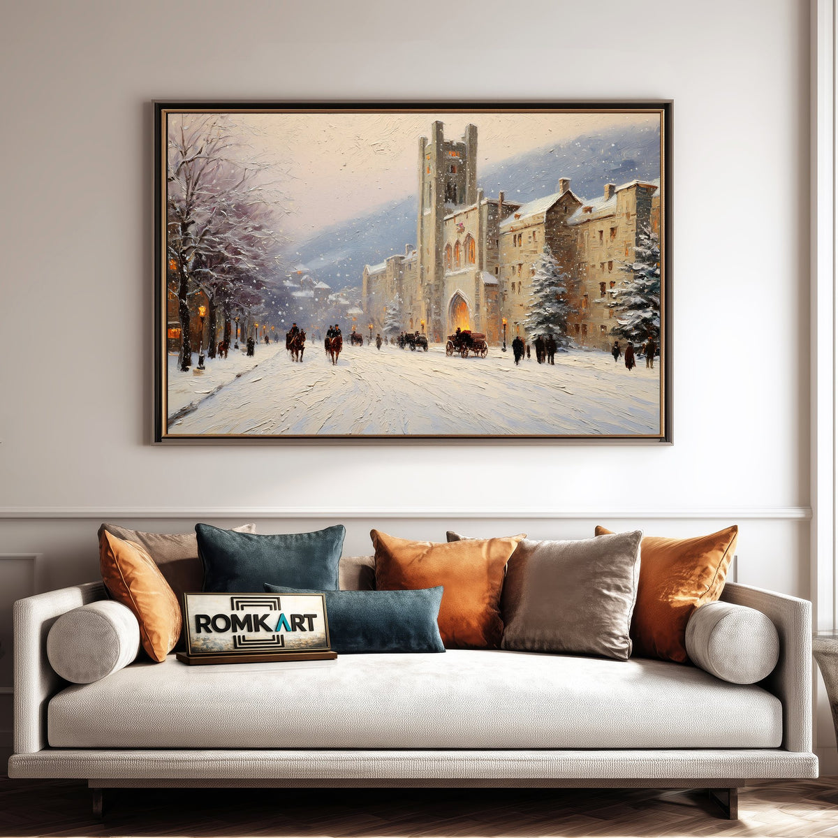 West Point Military Academy Historical Oil Painting - image 4