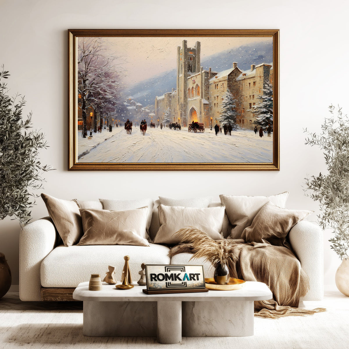 West Point Military Academy Historical Oil Painting - image 5