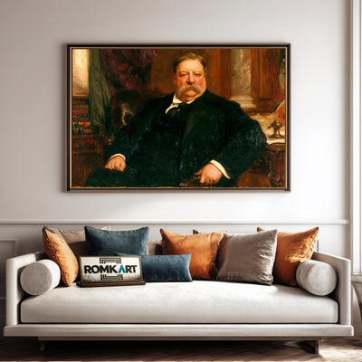William Howard Taft Presidential Portrait Oil Painting - image 4