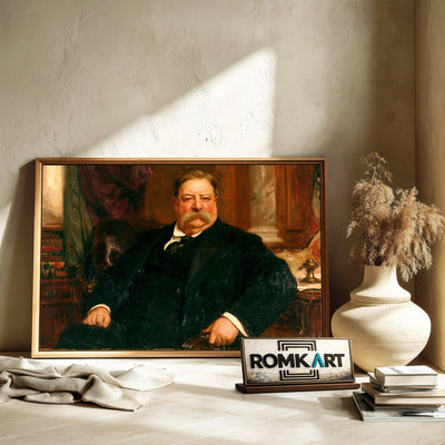 William Howard Taft Presidential Portrait Oil Painting - image 6