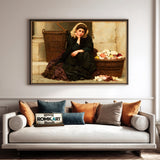 Women In Victorian Era Oil Painting - image 4