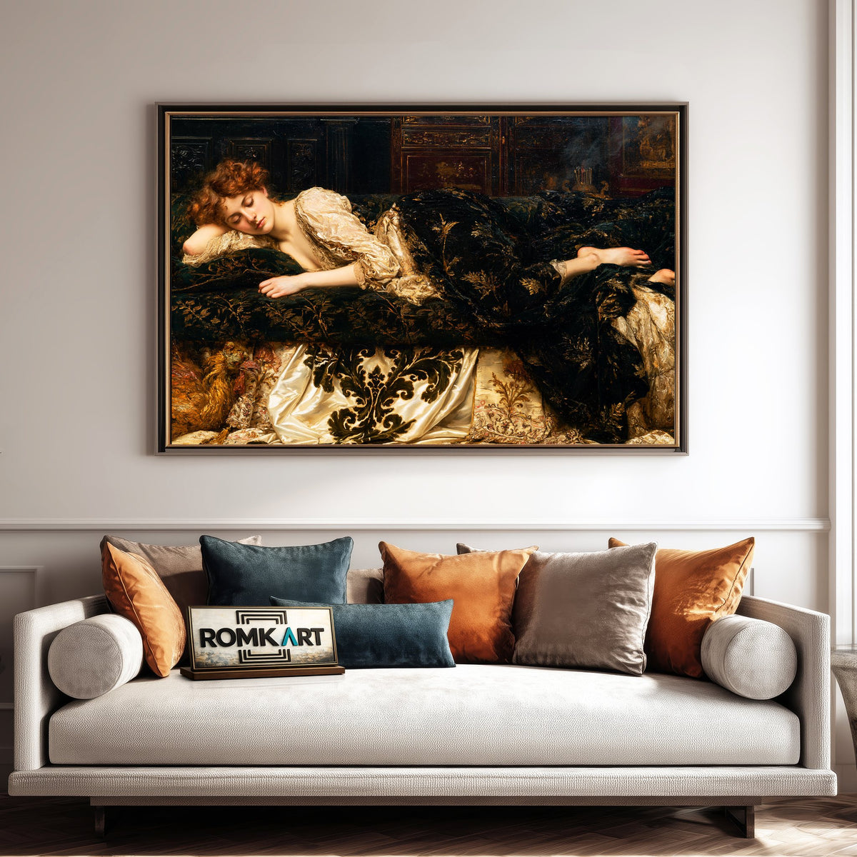 Women Resting Oil Painting - image 4