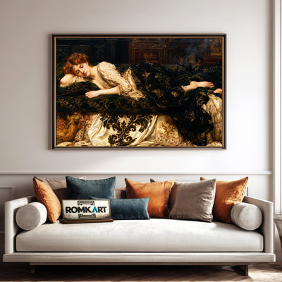 Women Resting Oil Painting - image 4
