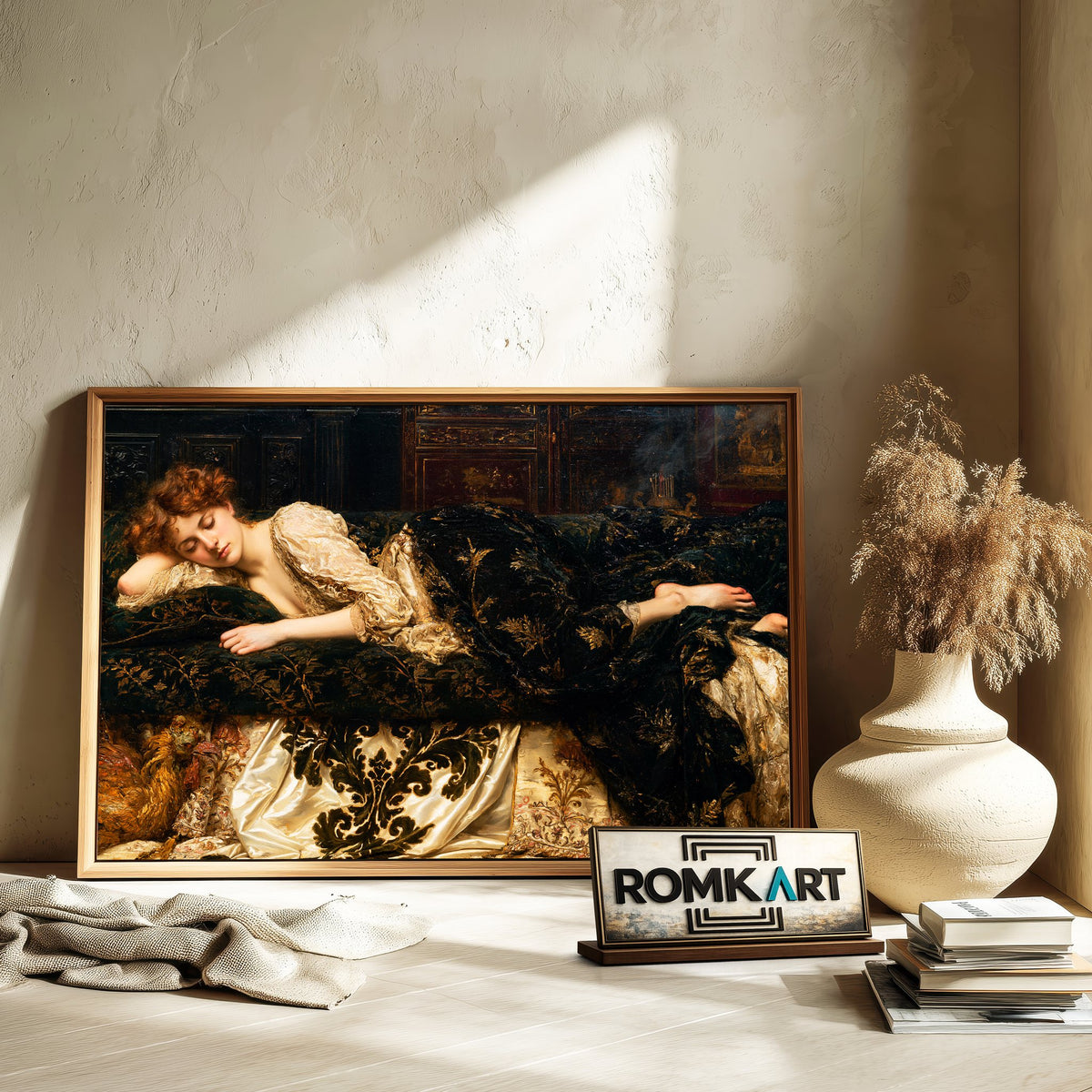 Women Resting Oil Painting - image 6