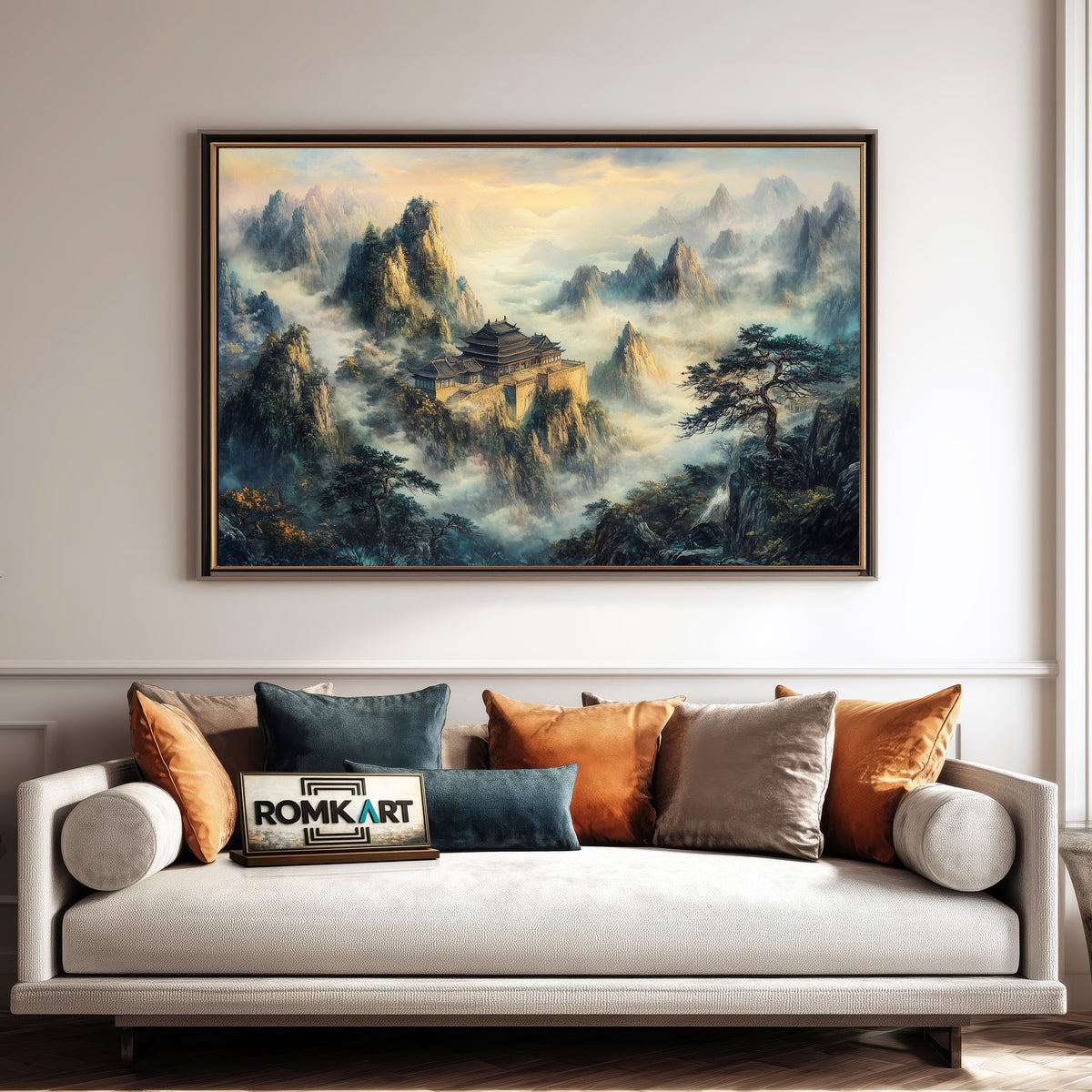 Zhangjiajie Chinese Castle Asian Art Oil Painting - image 4