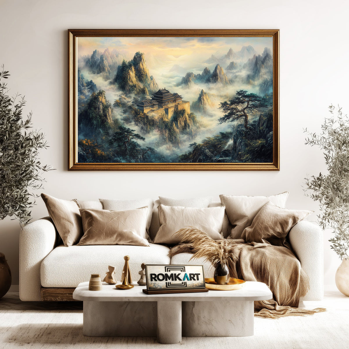Zhangjiajie Chinese Castle Asian Art Oil Painting - image 5
