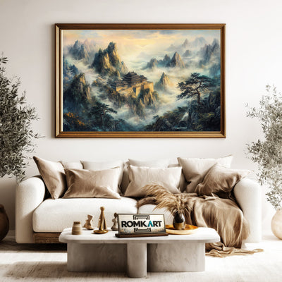 Zhangjiajie Chinese Castle Asian Art Oil Painting - image 5