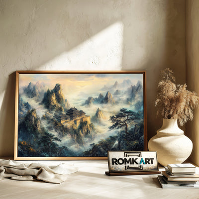 Zhangjiajie Chinese Castle Asian Art Oil Painting - image 6